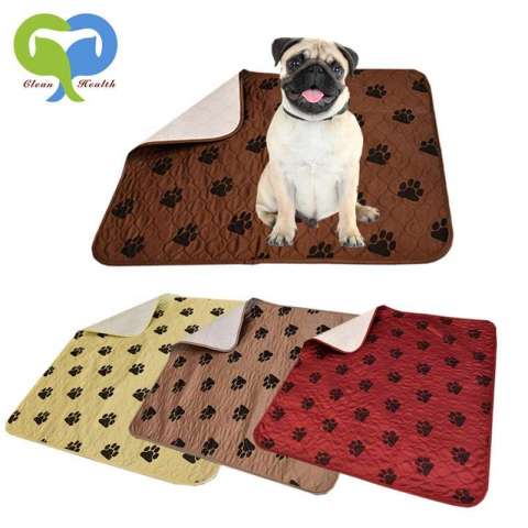 Washable Dog Pee Pad Quick Absorbent puppy training pads waterproof pet mat pee pad  reusable dog training pad